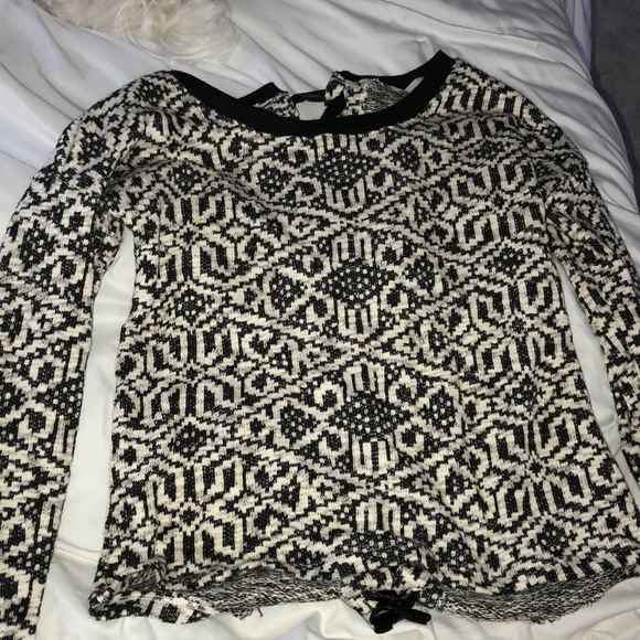 Vintage Havana Small Sweater (Leather lace up) - Picture 1 of 3